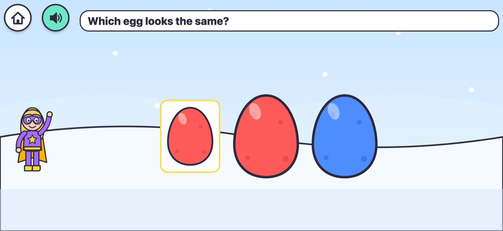 Hatchery: which egg looks the same?